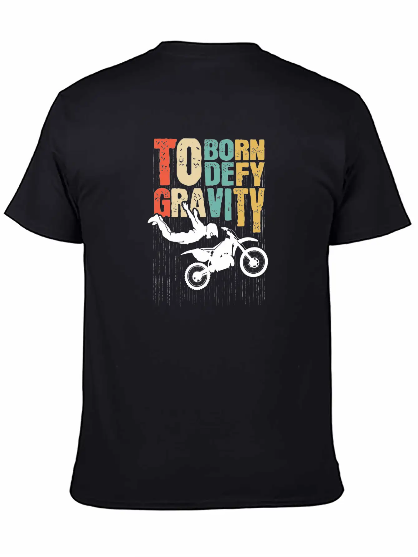 Born To Defy Gravity Essential Cotton Tee For Daily Outfits – Unisex Style