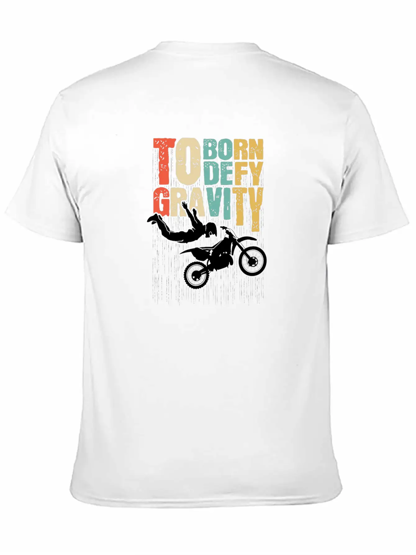 Born To Defy Gravity Essential Cotton Tee For Daily Outfits – Unisex Style