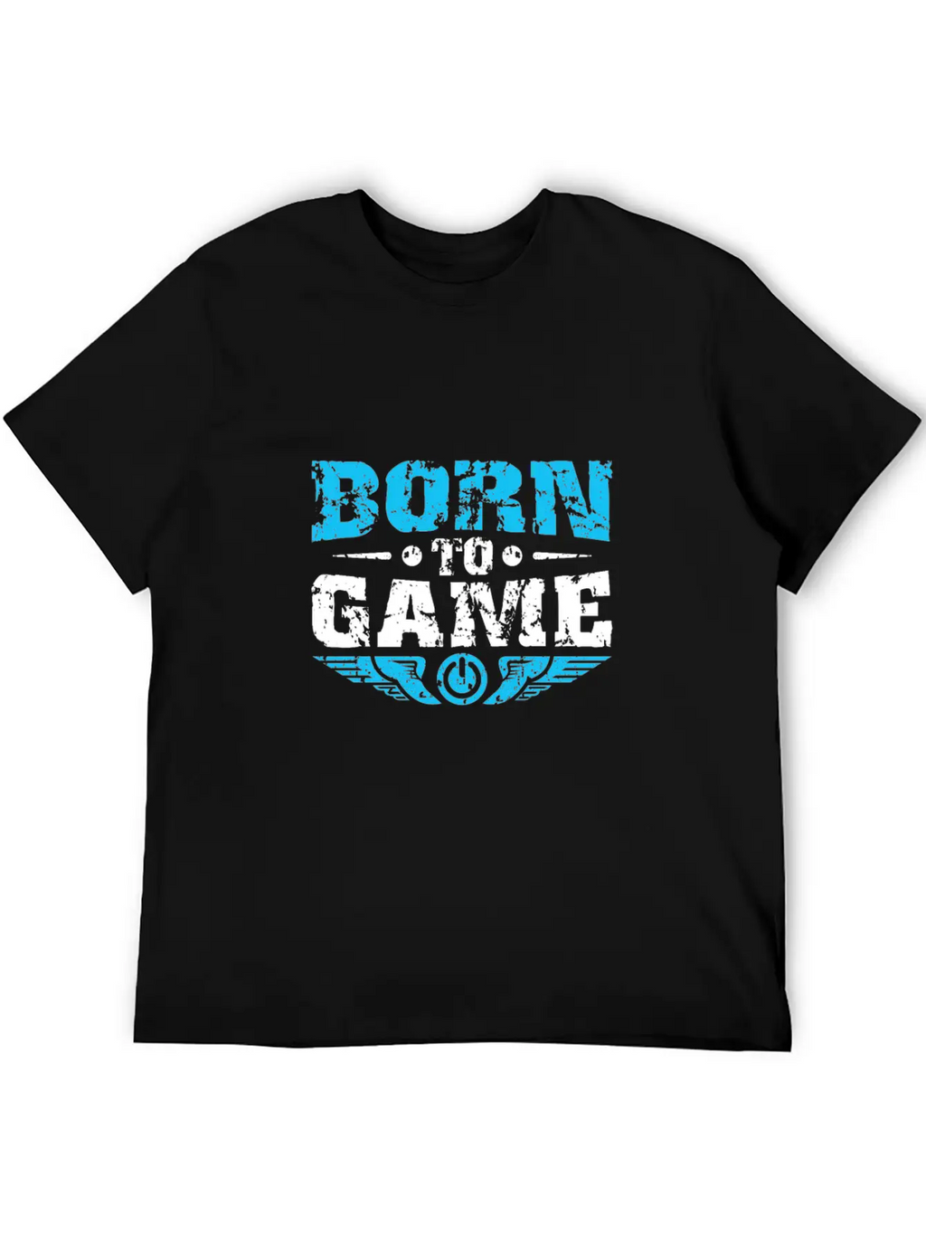 BORN TO GAME Stylish Everyday T-Shirt – Unisex Basic Cotton Tee
