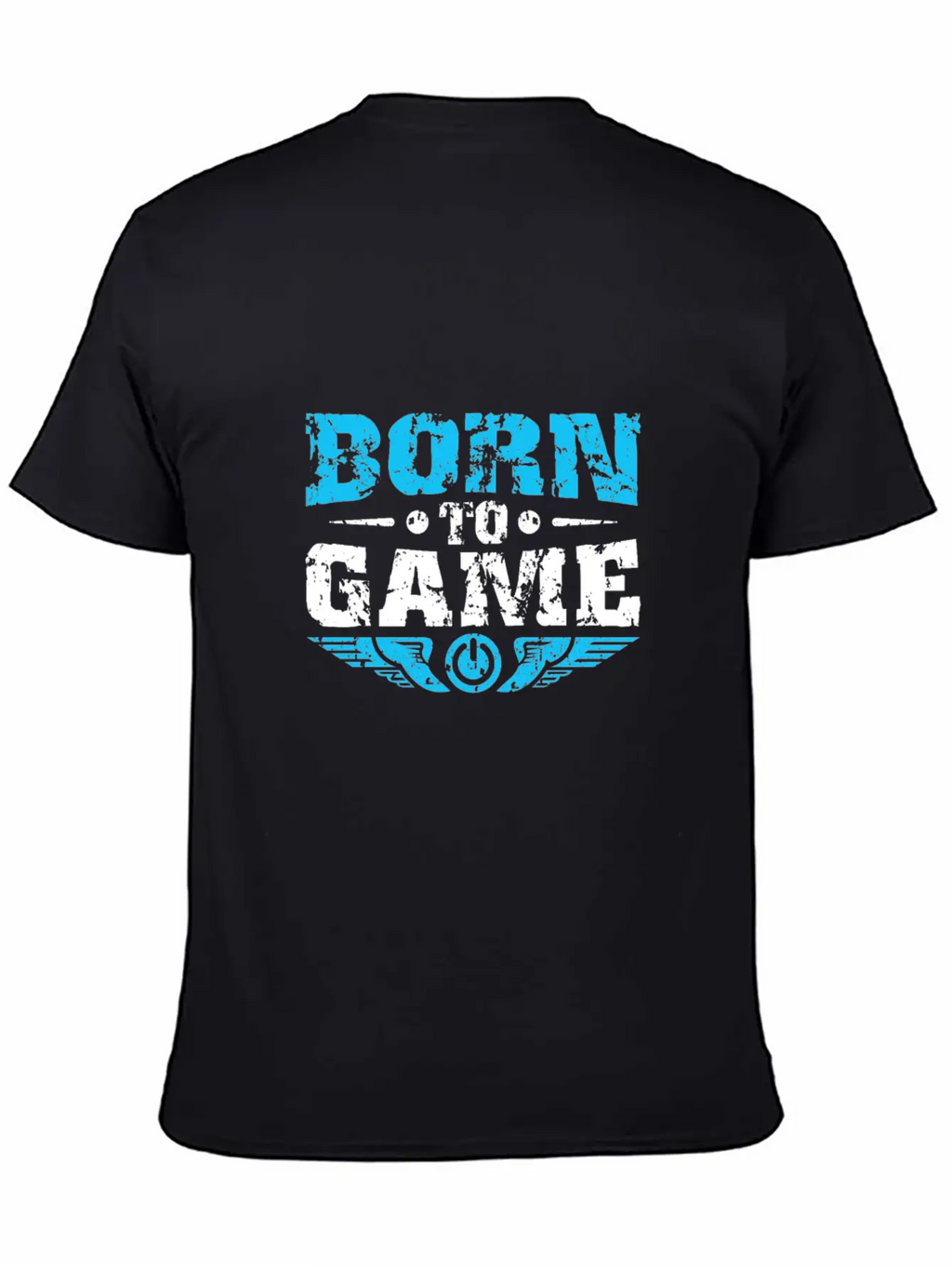BORN TO GAME Stylish Everyday T-Shirt – Unisex Basic Cotton Tee