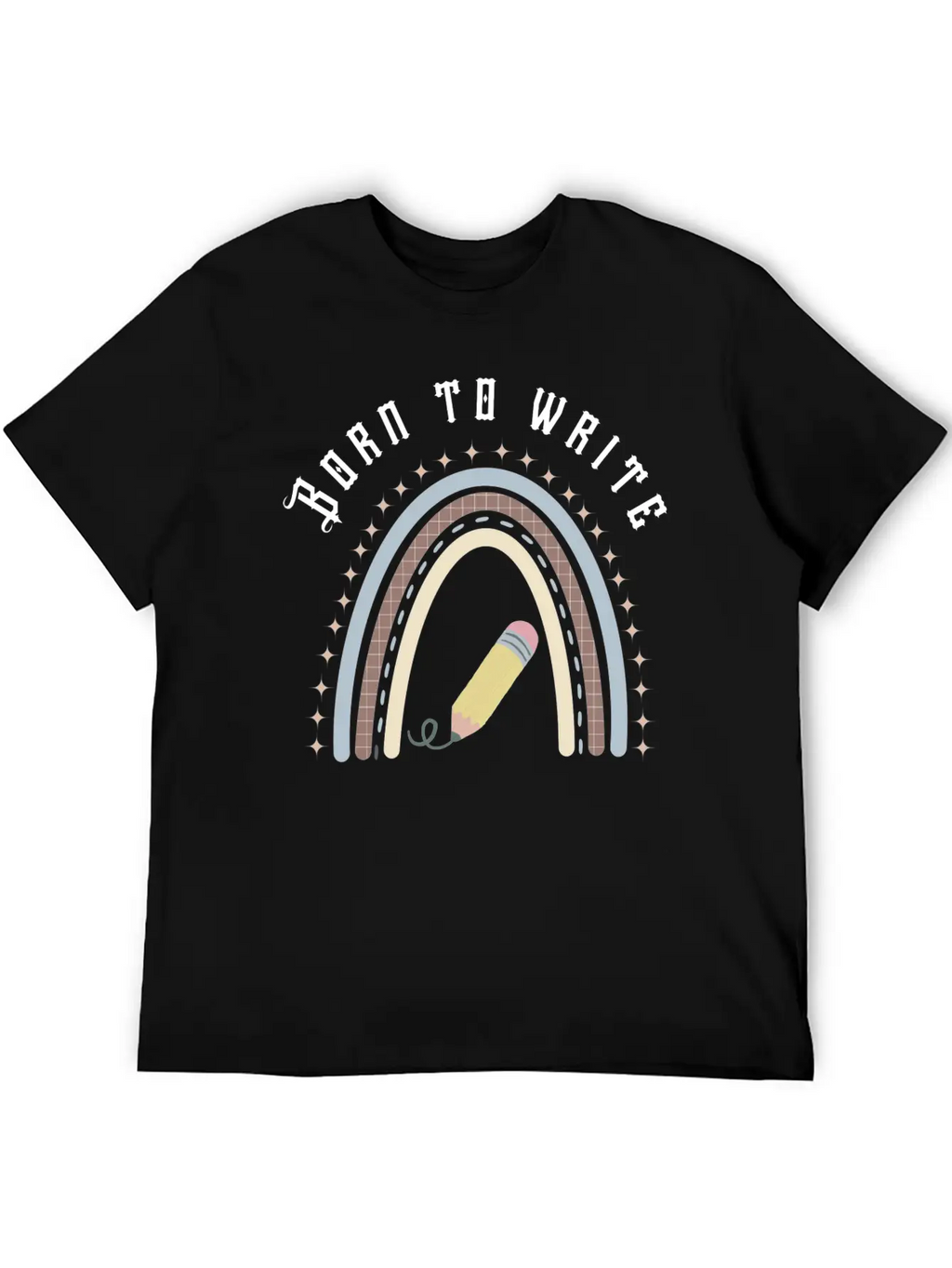 Born To Write Essential Cotton Tee For Daily Outfits – Unisex Style