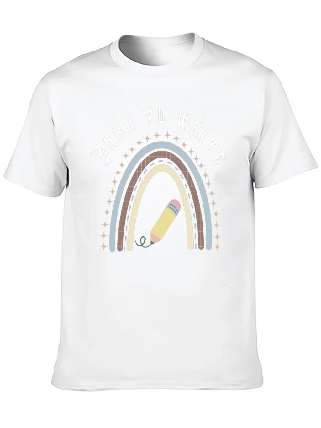 Born To Write Essential Cotton Tee For Daily Outfits – Unisex Style