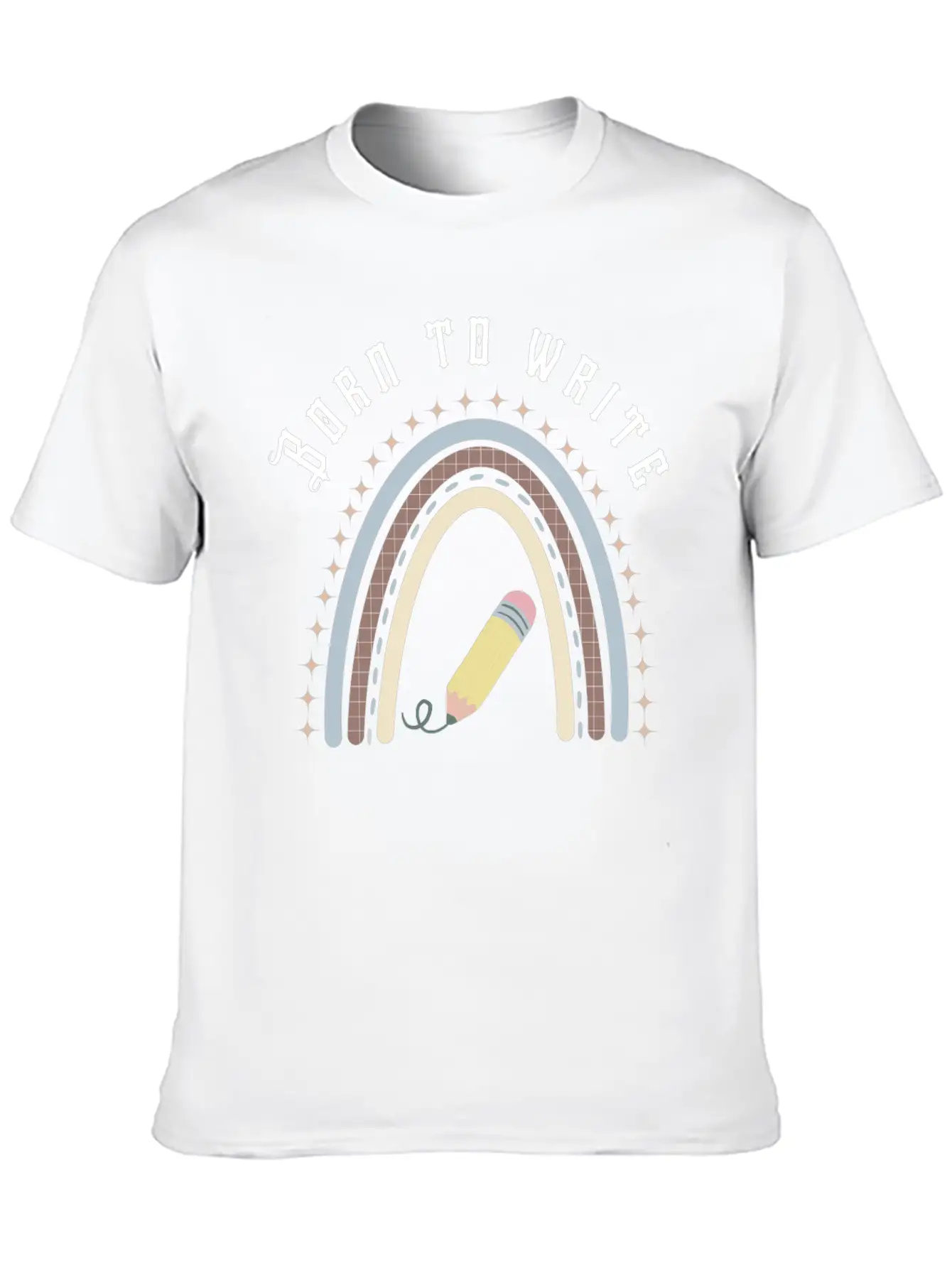 Born To Write Essential Cotton Tee For Daily Outfits – Unisex Style