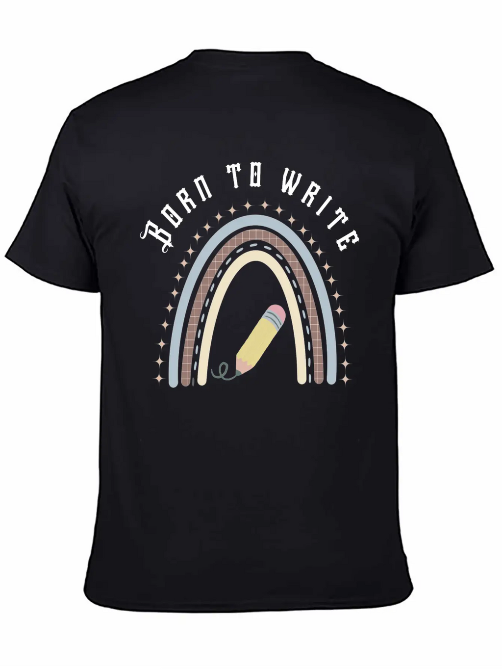 Born To Write Essential Cotton Tee For Daily Outfits – Unisex Style
