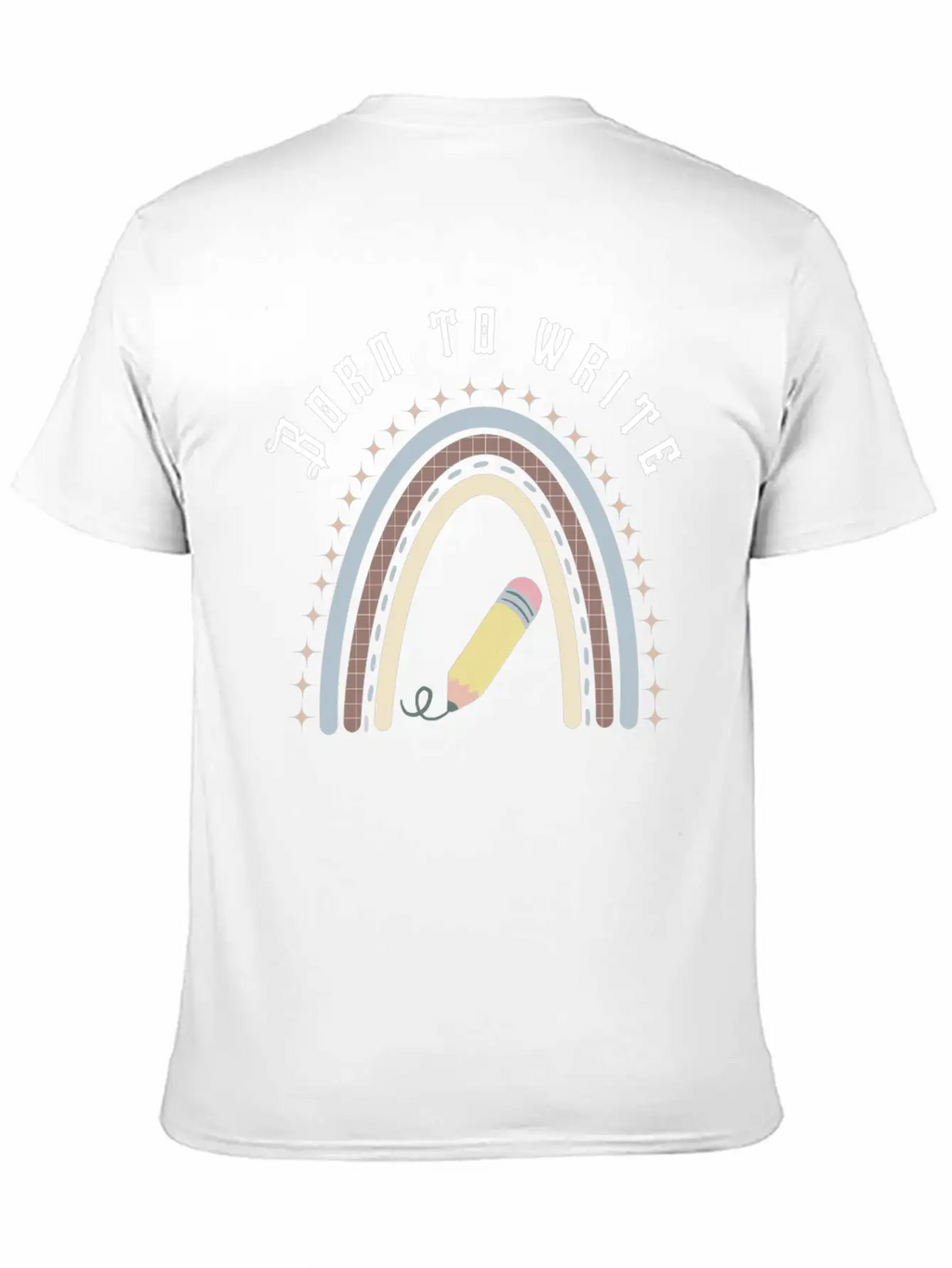 Born To Write Essential Cotton Tee For Daily Outfits – Unisex Style