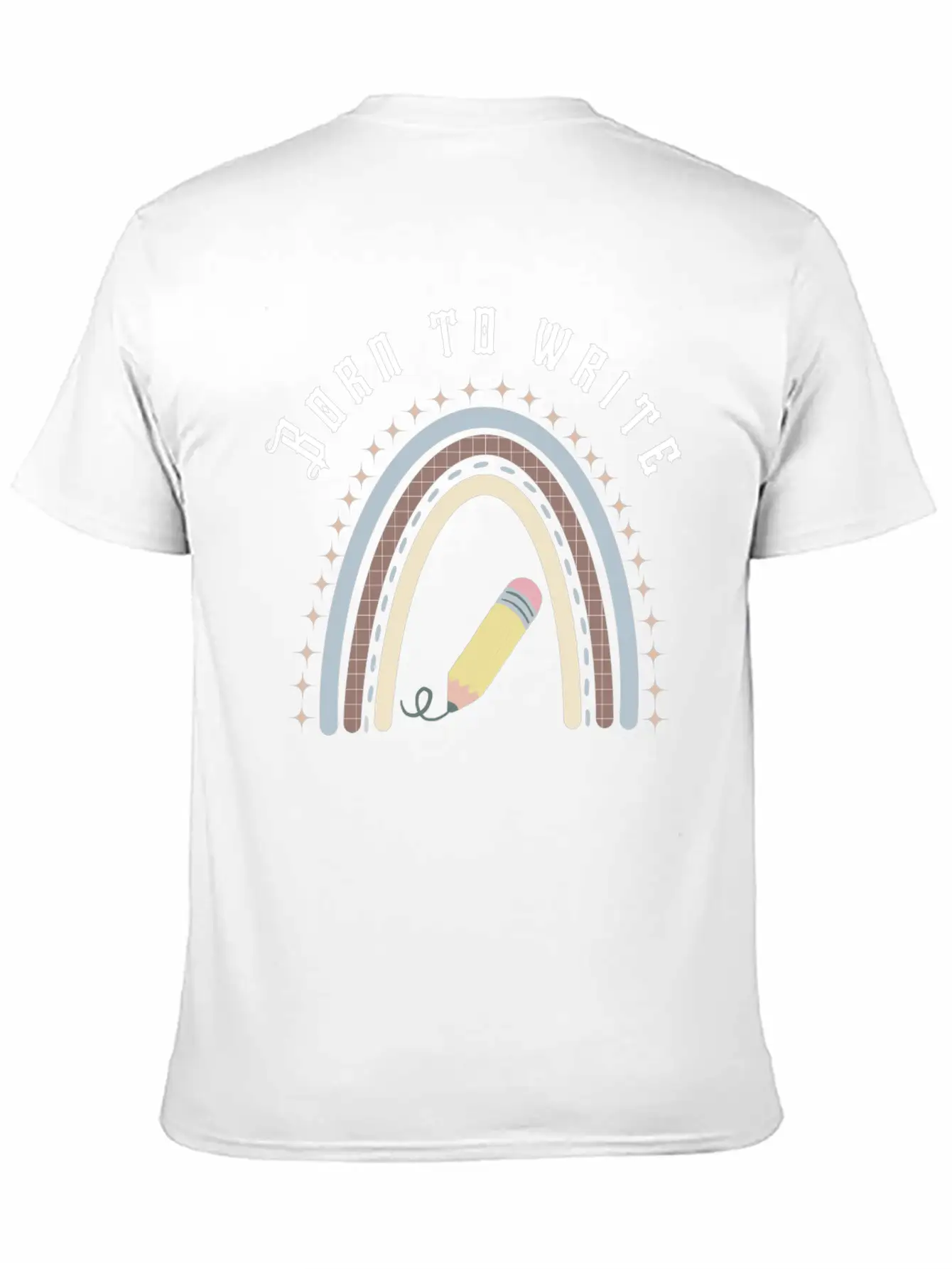 Born To Write Essential Cotton Tee For Daily Outfits – Unisex Style