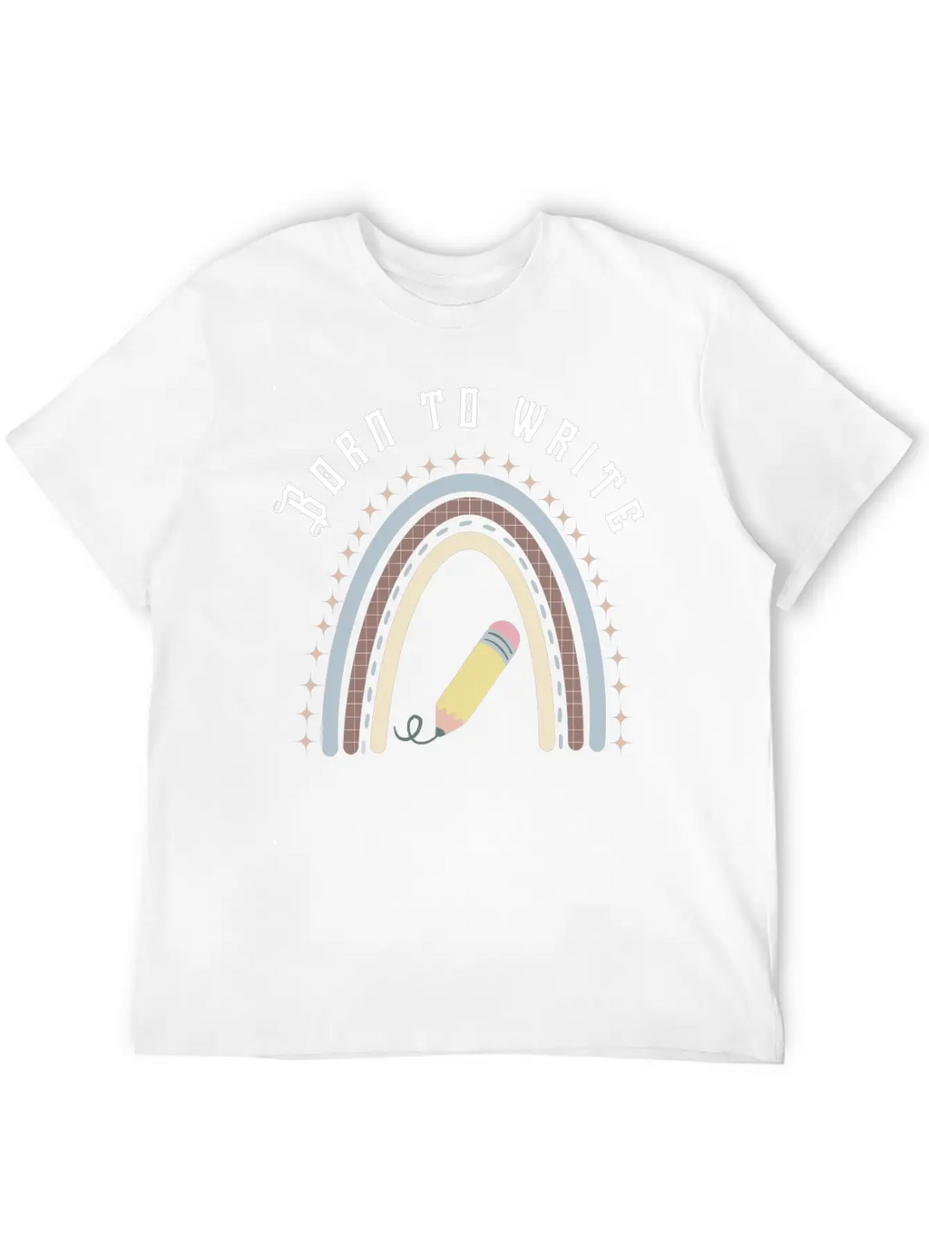 Born To Write Essential Cotton Tee For Daily Outfits – Unisex Style