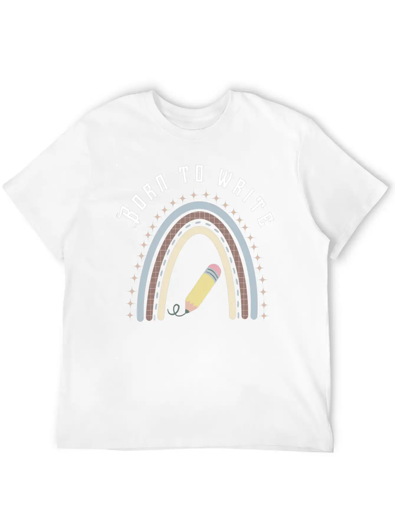 Born To Write Essential Cotton Tee For Daily Outfits – Unisex Style