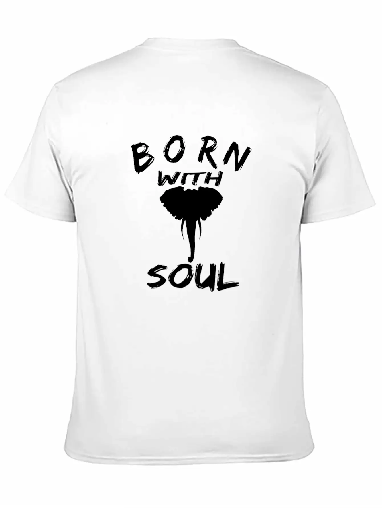 BORN WITH ELEPHANT SOUL Relaxed Everyday Tee – Lightweight And Durable Cotton