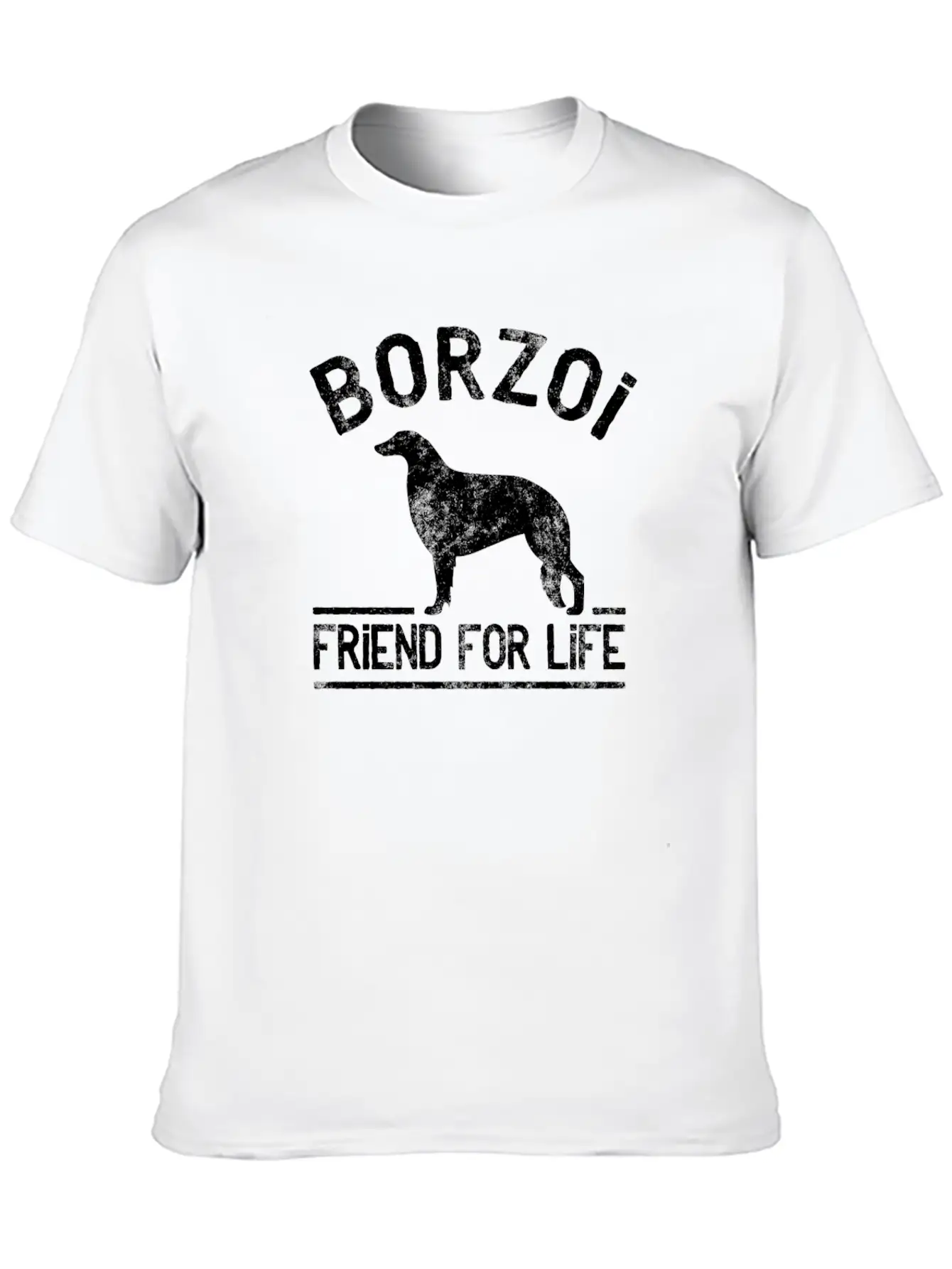 Borzoi Dog Owner Cool Dog Gift Idea Classic Cotton Tee – Unisex Comfort For Any Season