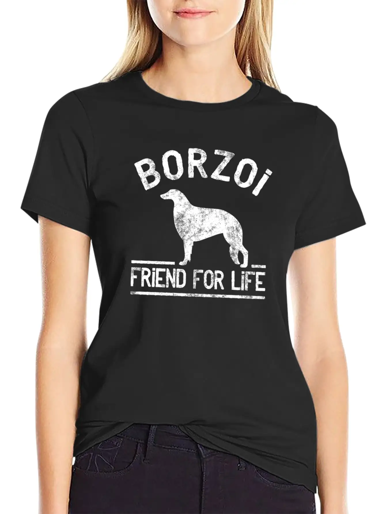 Borzoi Dog Owner Cool Dog Gift Idea Classic Cotton Tee – Unisex Comfort For Any Season