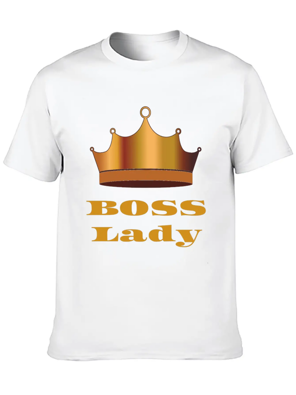 Bossy Boss Unisex Casual T-Shirt – Clean Design For Daily Comfort