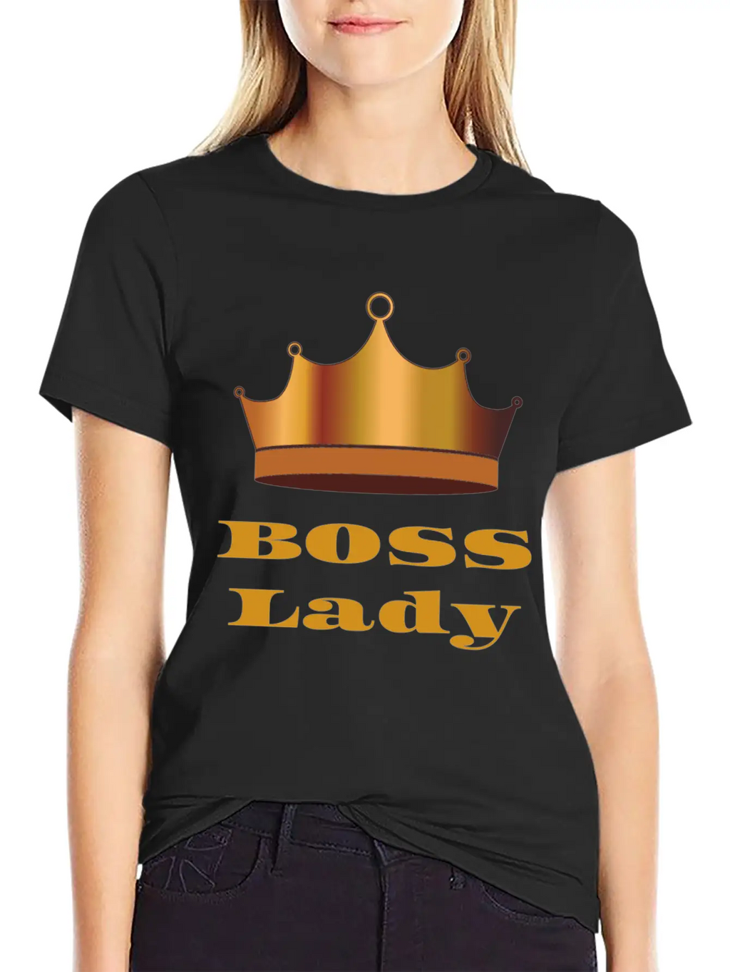 Bossy Boss Unisex Casual T-Shirt – Clean Design For Daily Comfort