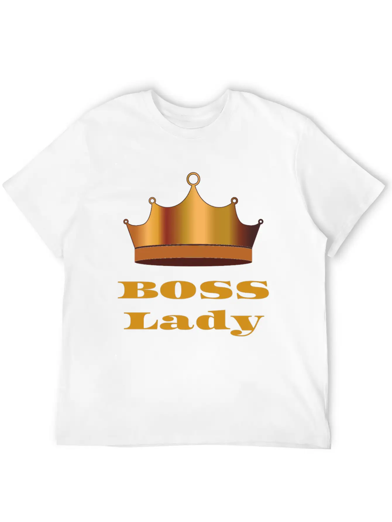 Bossy Boss Unisex Casual T-Shirt – Clean Design For Daily Comfort
