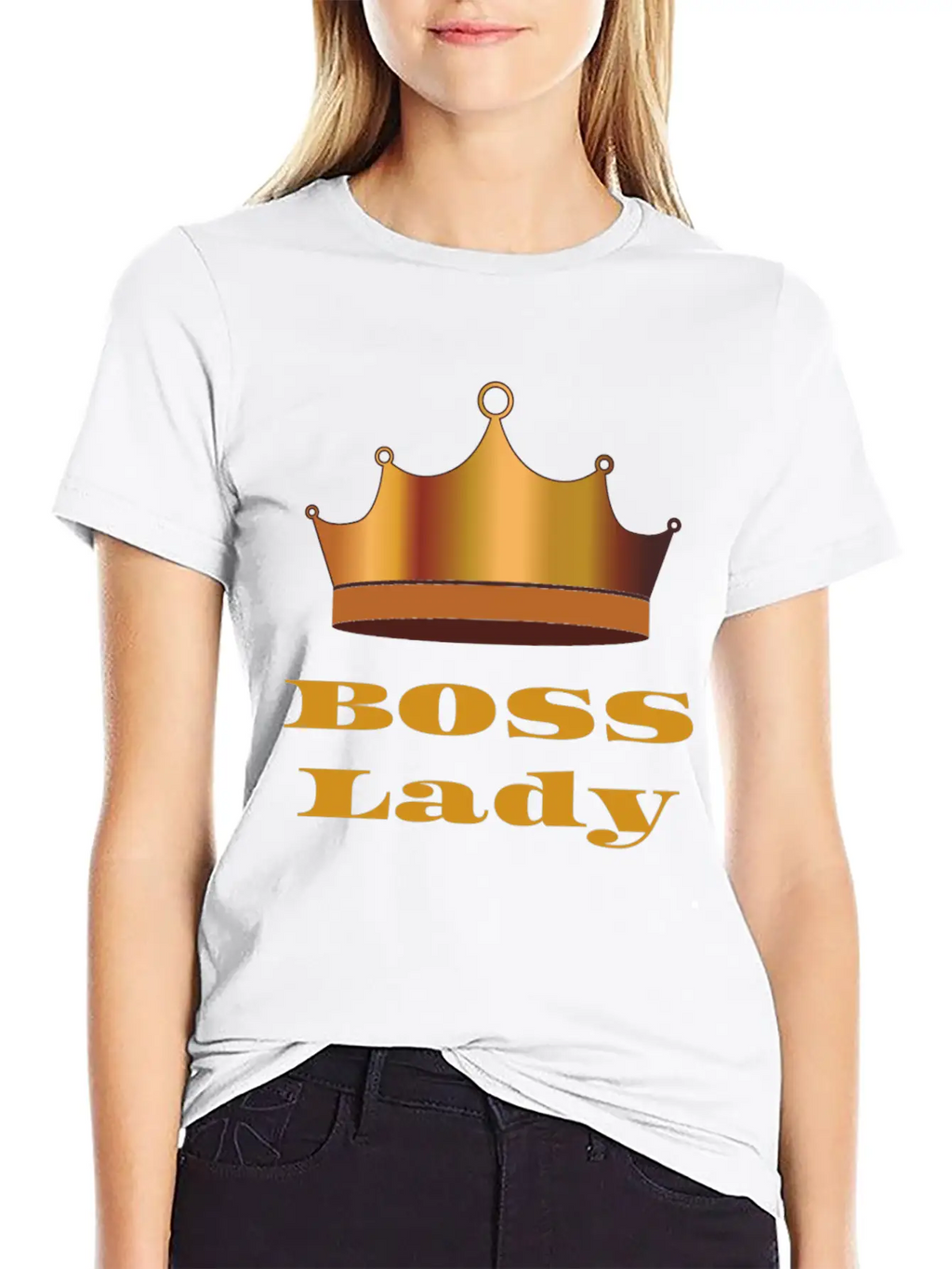 Bossy Boss Unisex Casual T-Shirt – Clean Design For Daily Comfort