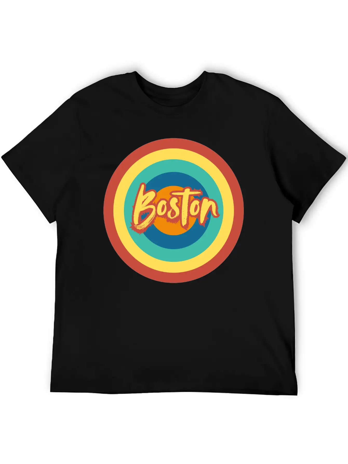Boston Classic Cotton Tee – Unisex Comfort For Any Season