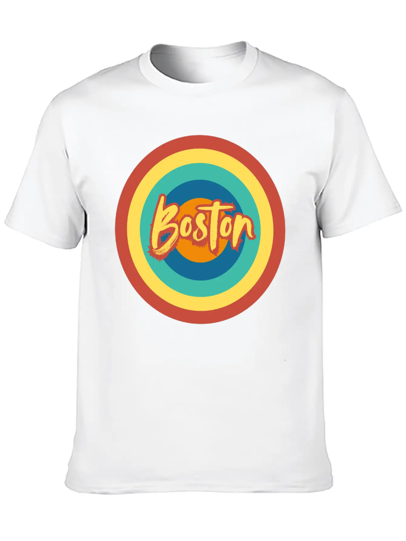 Boston Classic Cotton Tee – Unisex Comfort For Any Season