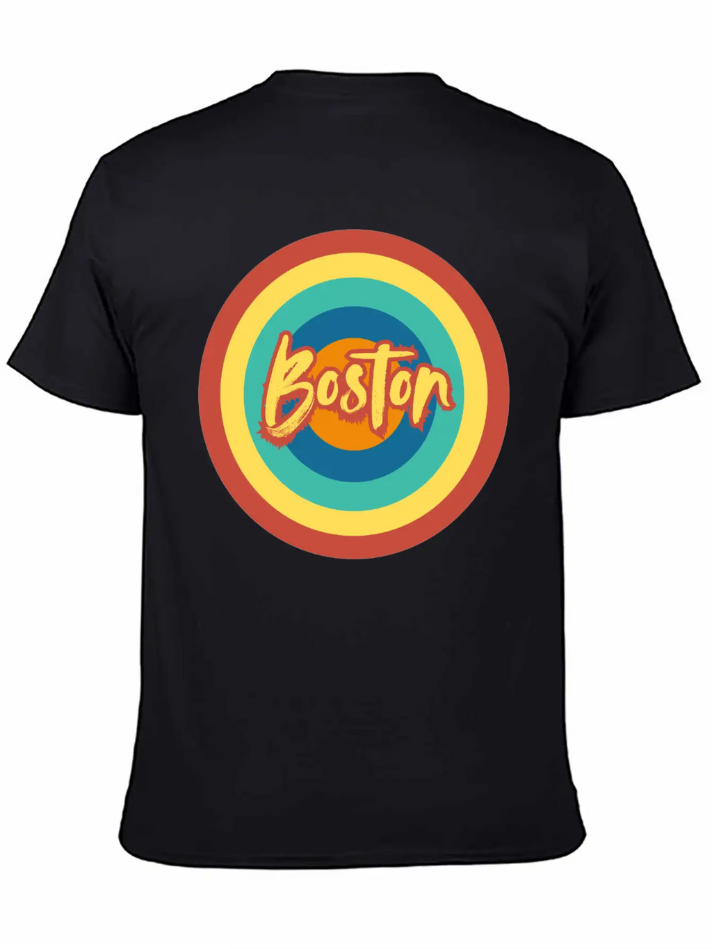 Boston Classic Cotton Tee – Unisex Comfort For Any Season