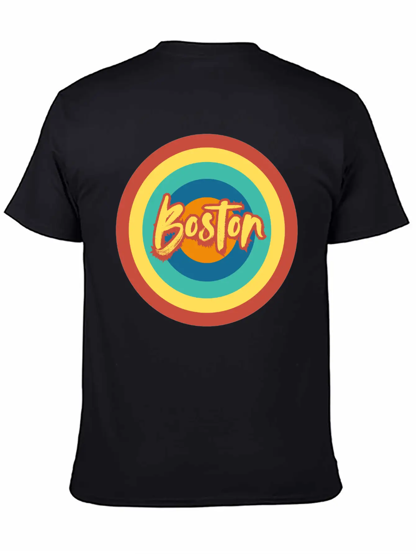 Boston Classic Cotton Tee – Unisex Comfort For Any Season