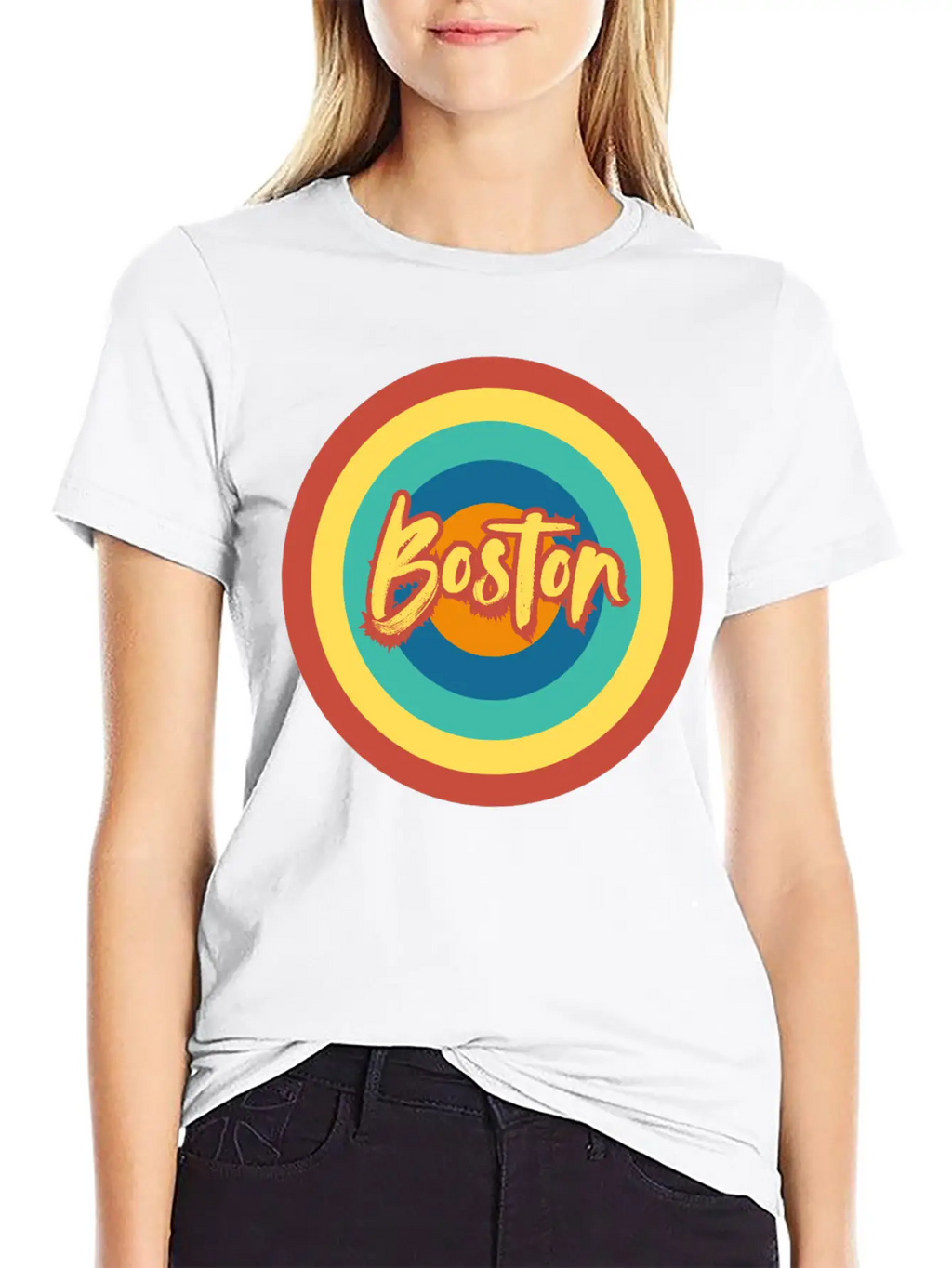 Boston Classic Cotton Tee – Unisex Comfort For Any Season