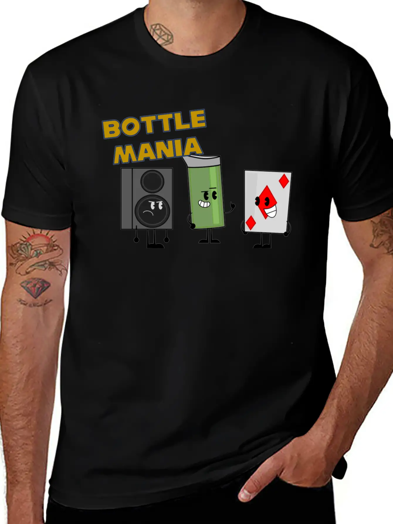 Bottle Mania Hero Team Unisex Casual T-Shirt – Clean Design For Daily Comfort