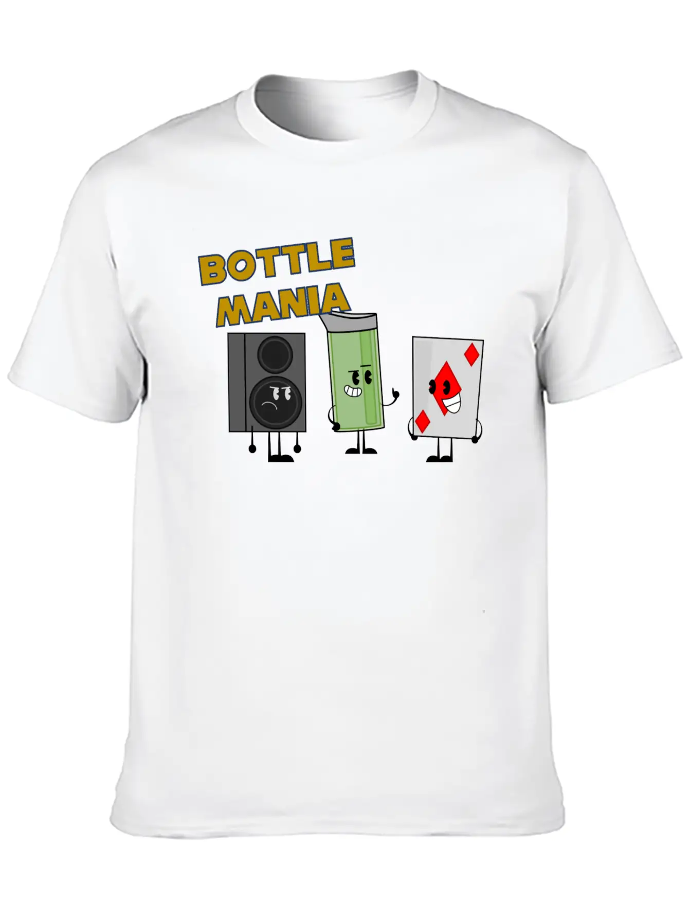 Bottle Mania Hero Team Unisex Casual T-Shirt – Clean Design For Daily Comfort