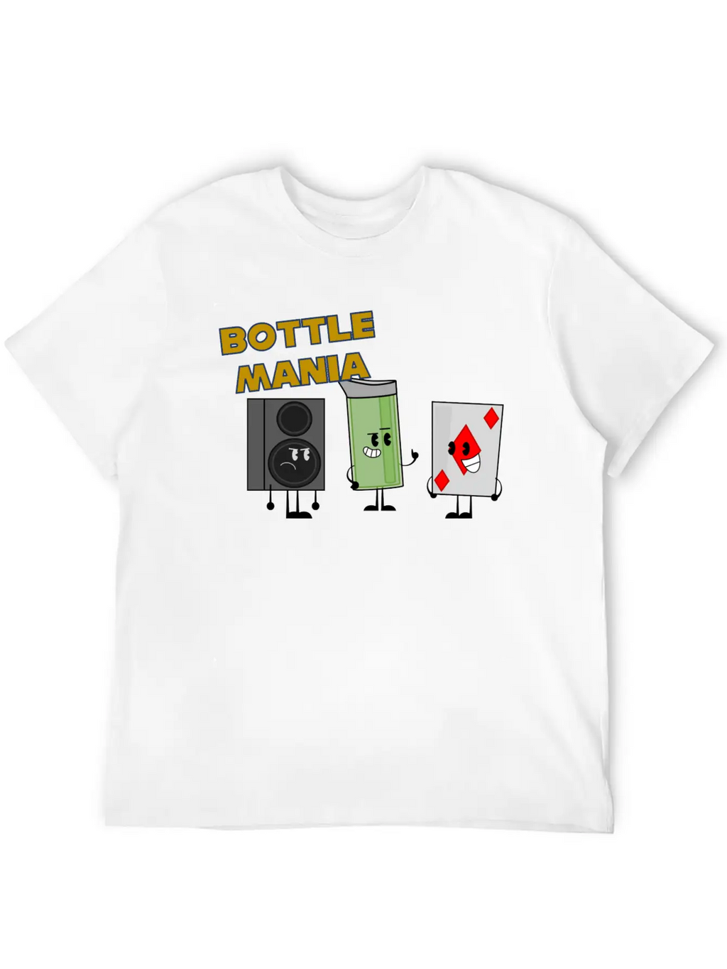 Bottle Mania Hero Team Unisex Casual T-Shirt – Clean Design For Daily Comfort