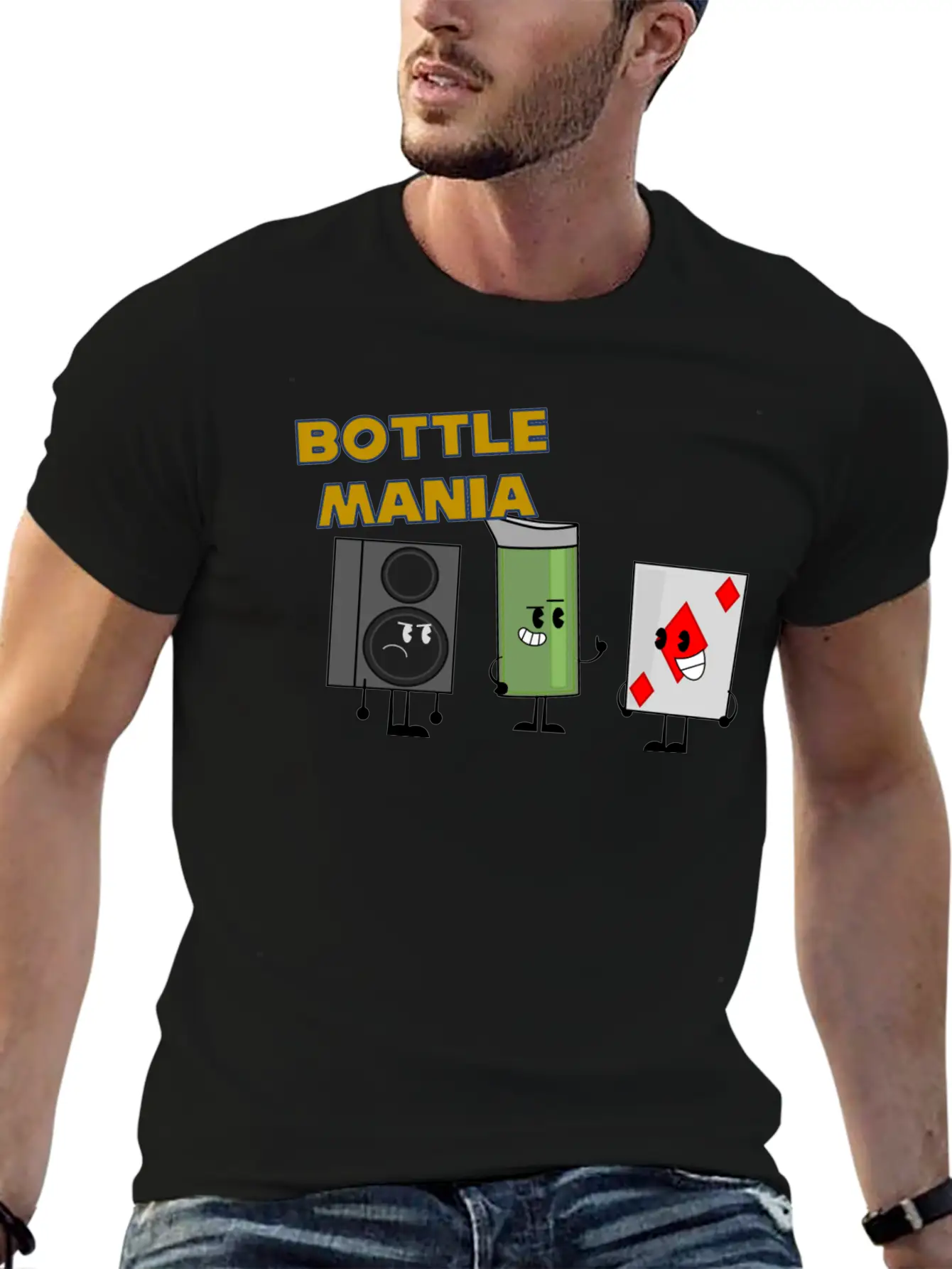 Bottle Mania Hero Team Unisex Casual T-Shirt – Clean Design For Daily Comfort