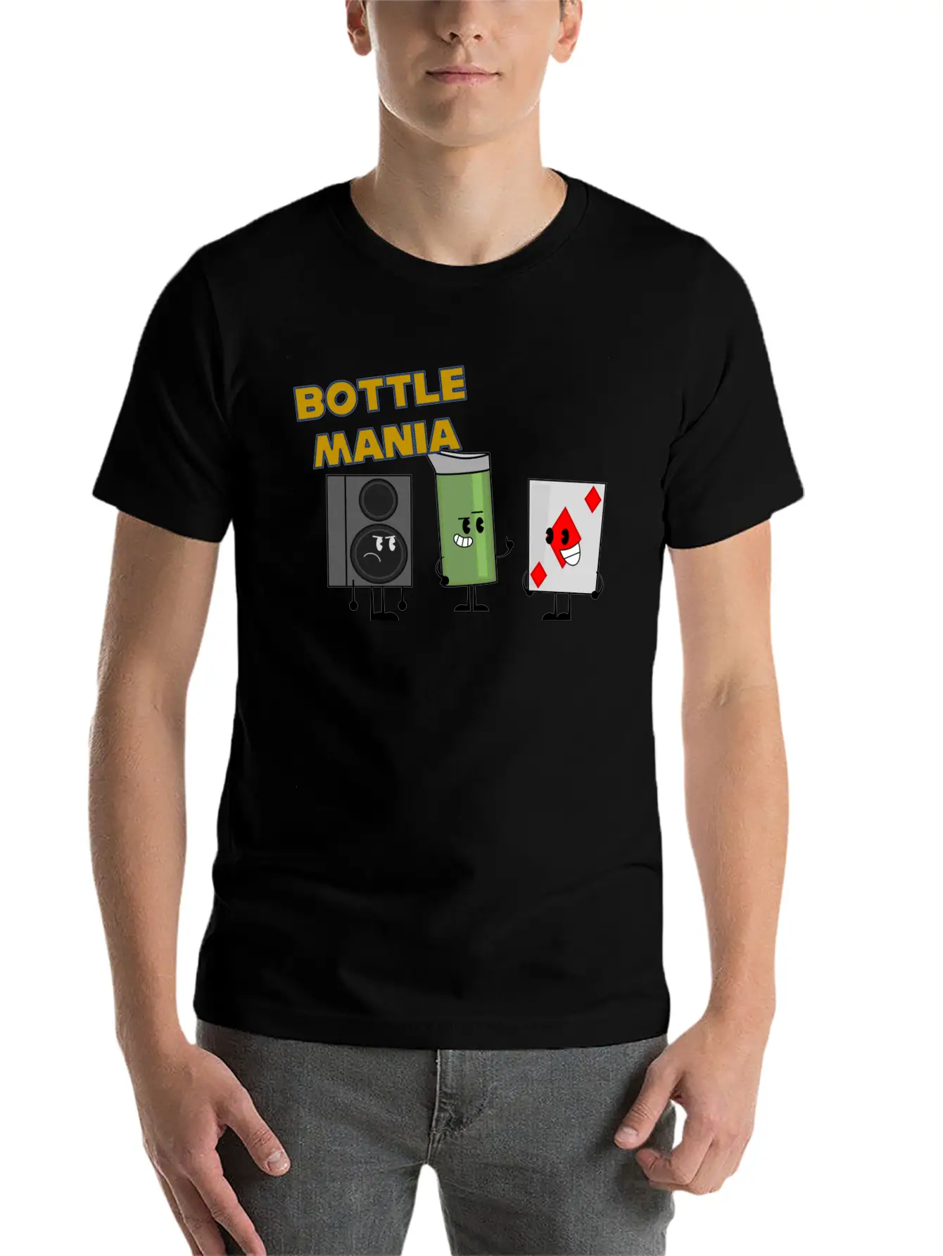 Bottle Mania Hero Team Unisex Casual T-Shirt – Clean Design For Daily Comfort