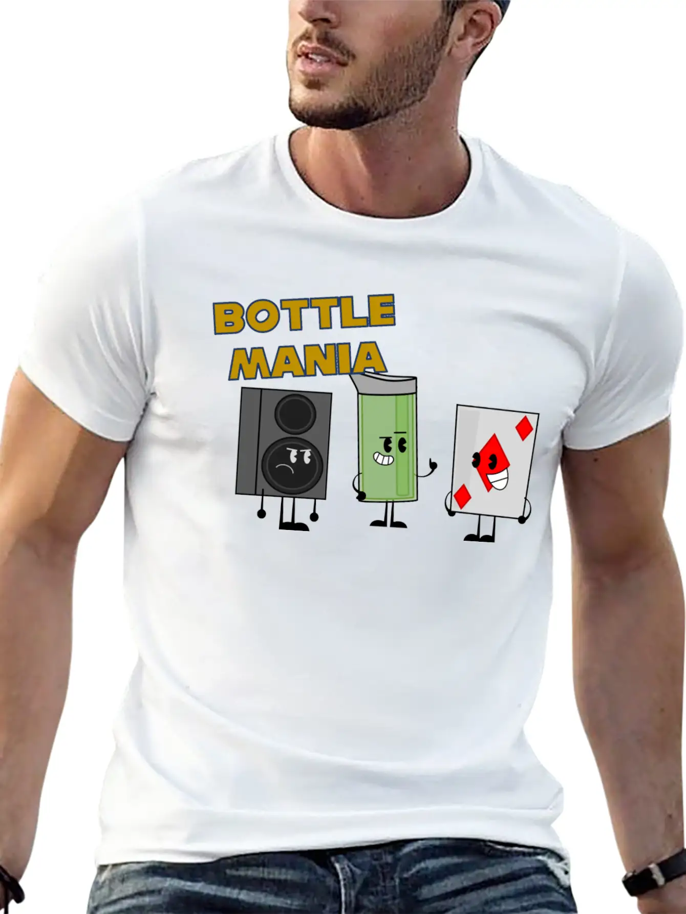 Bottle Mania Hero Team Unisex Casual T-Shirt – Clean Design For Daily Comfort