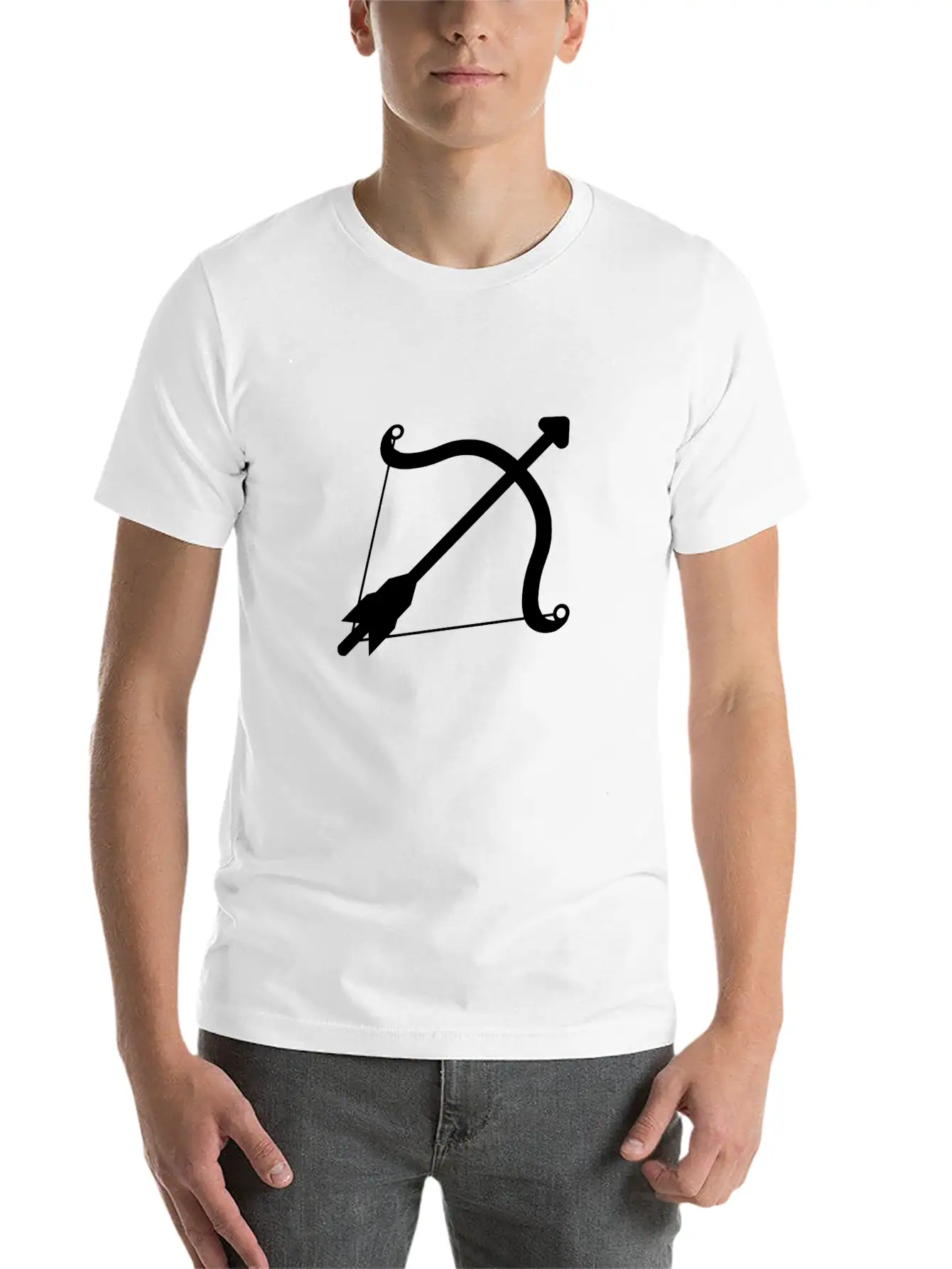 Bow And Arrow Classic Cotton Tee – Unisex Comfort For Any Season