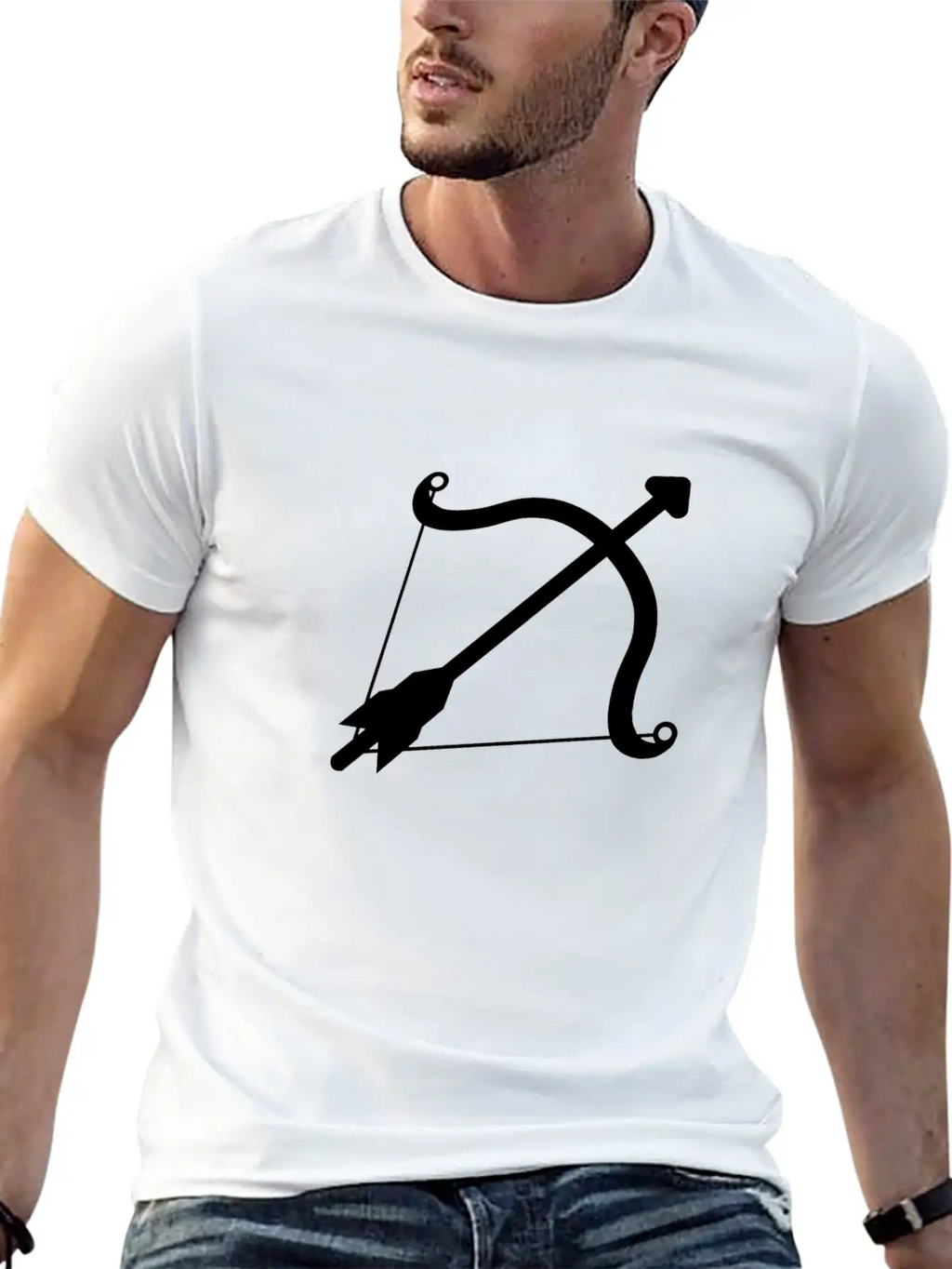 Bow And Arrow Classic Cotton Tee – Unisex Comfort For Any Season