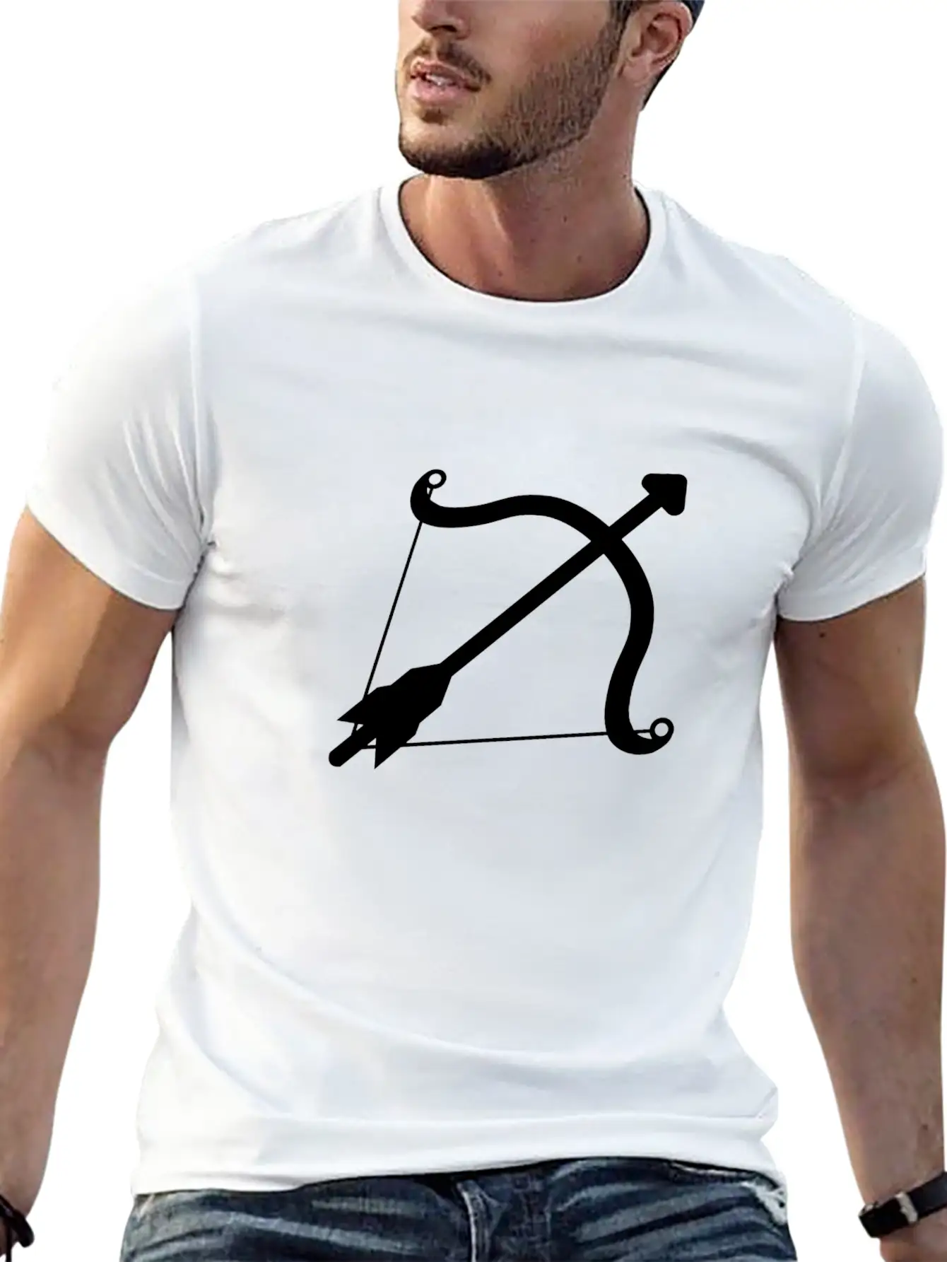 Bow And Arrow Classic Cotton Tee – Unisex Comfort For Any Season