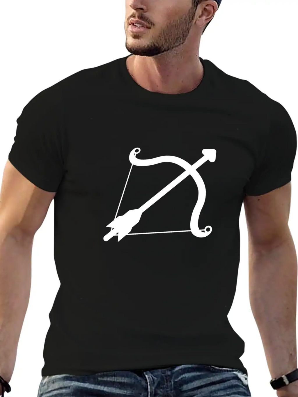 Bow And Arrow Classic Cotton Tee – Unisex Comfort For Any Season