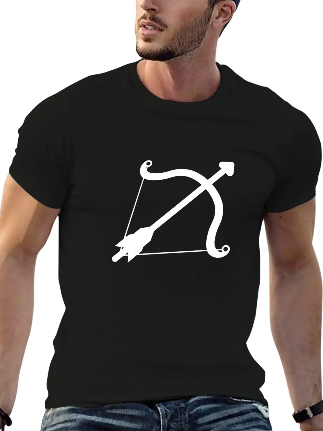 Bow And Arrow Classic Cotton Tee – Unisex Comfort For Any Season