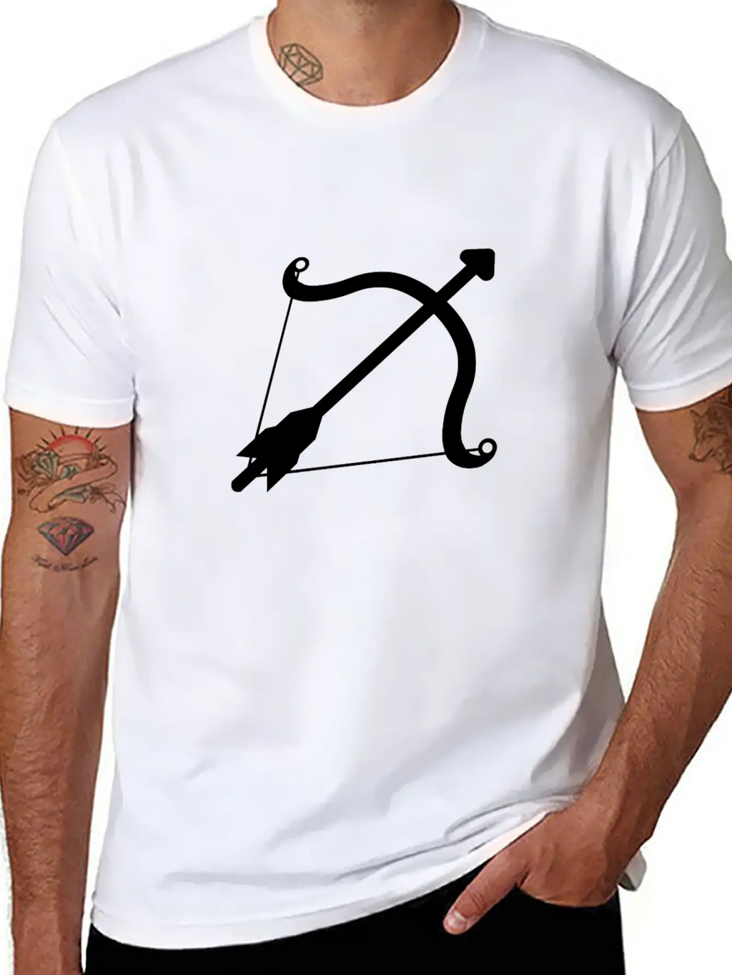 Bow And Arrow Classic Cotton Tee – Unisex Comfort For Any Season