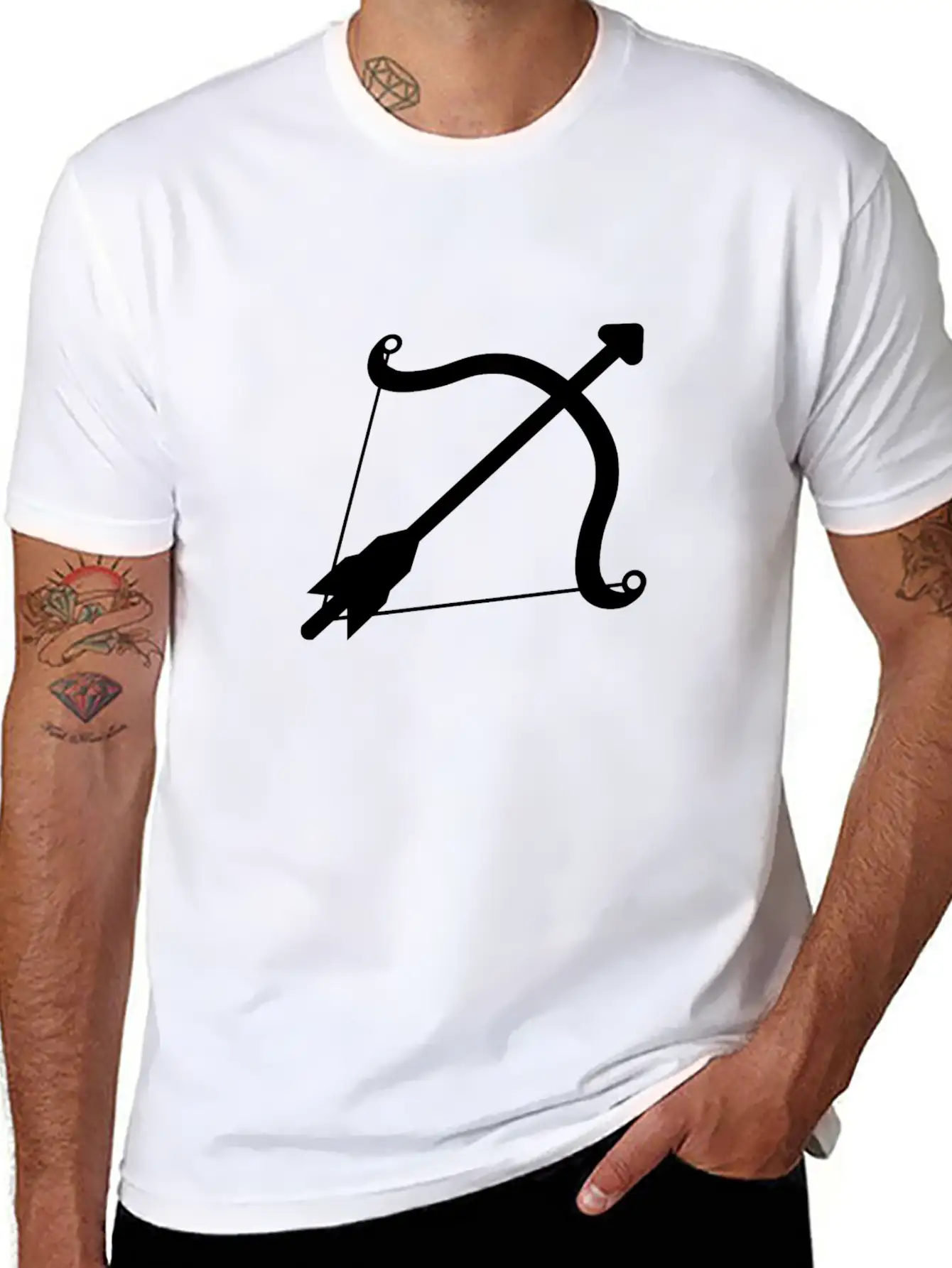 Bow And Arrow Classic Cotton Tee – Unisex Comfort For Any Season