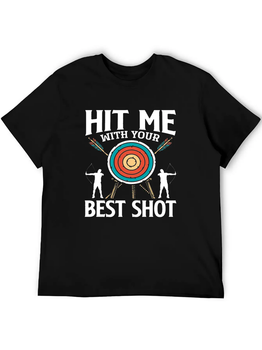 Bow Best Shot Archery Relaxed Everyday Tee – Lightweight And Durable Cotton