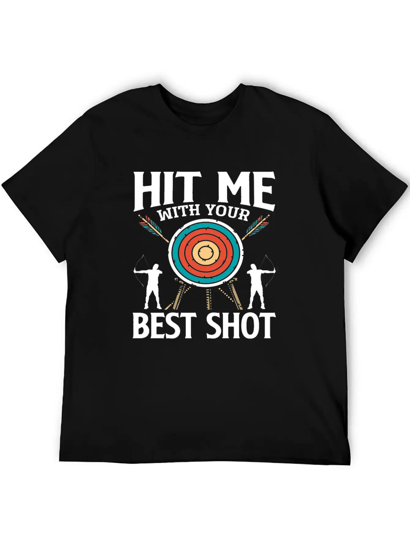 Bow Best Shot Archery Relaxed Everyday Tee – Lightweight And Durable Cotton