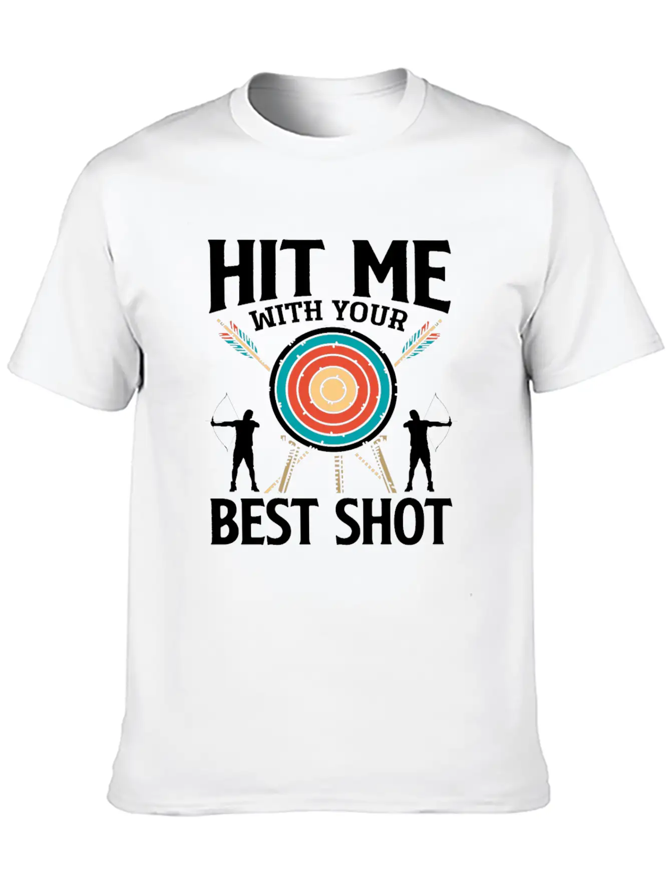 Bow Best Shot Archery Relaxed Everyday Tee – Lightweight And Durable Cotton