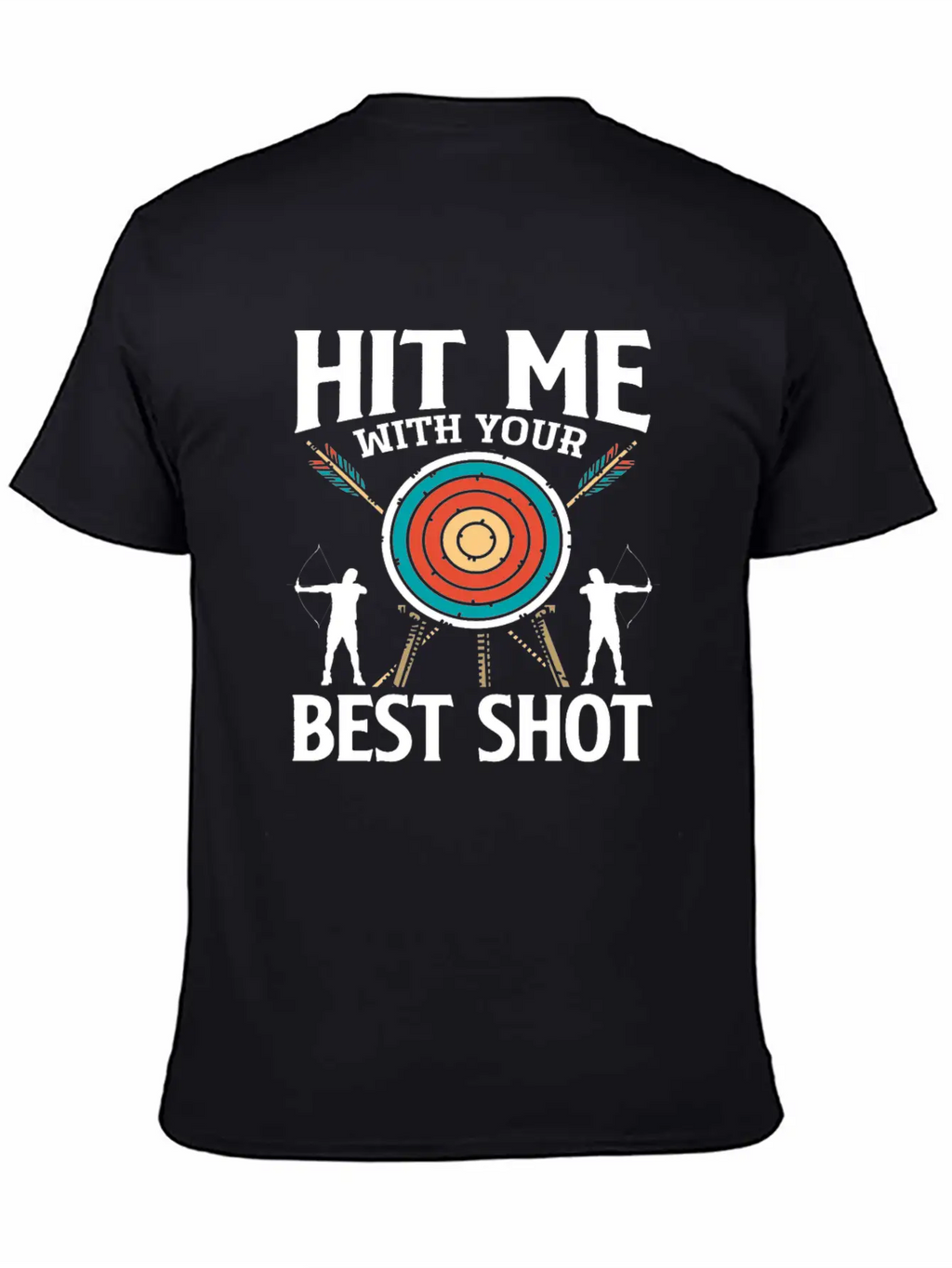 Bow Best Shot Archery Relaxed Everyday Tee – Lightweight And Durable Cotton