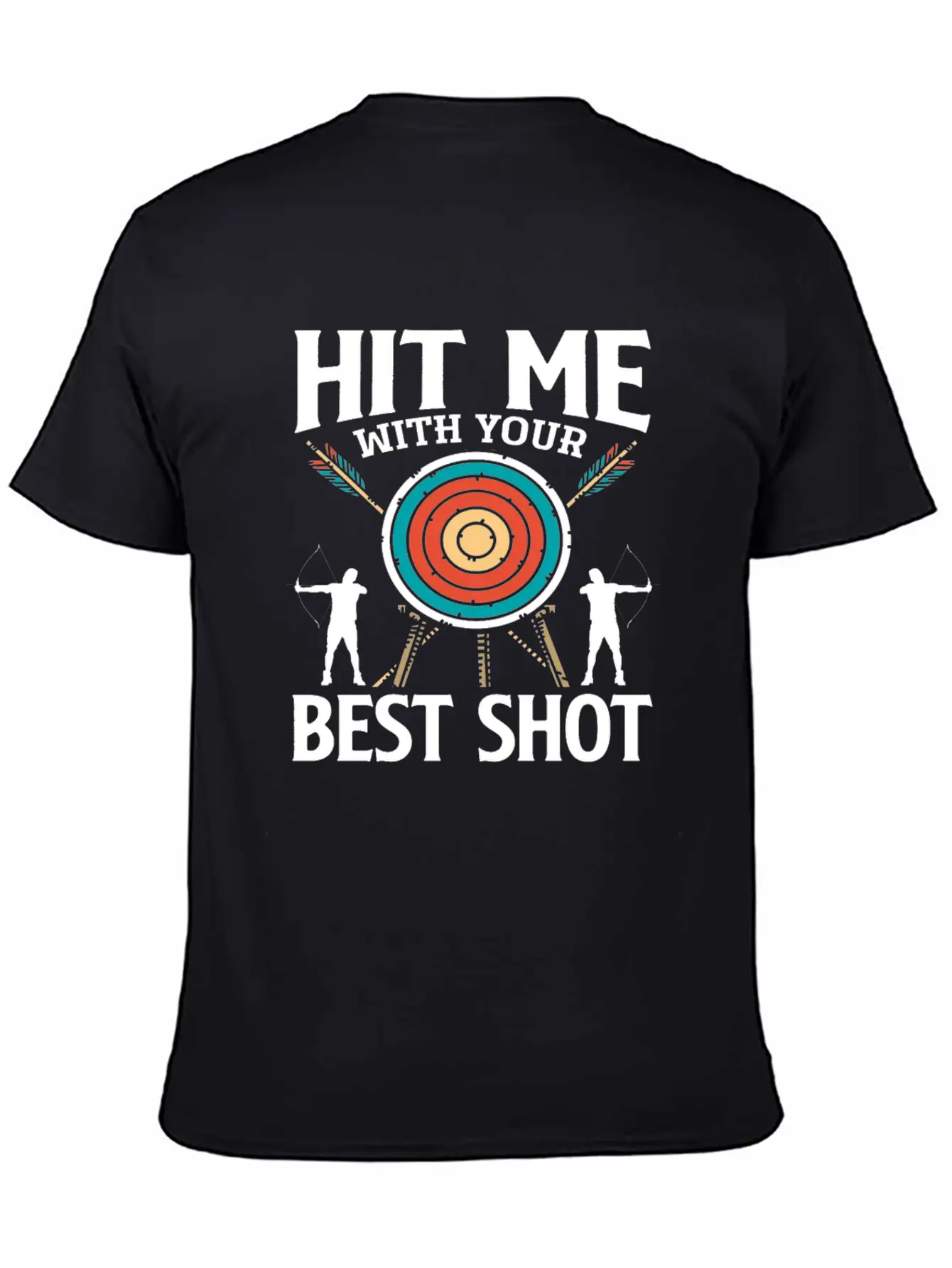 Bow Best Shot Archery Relaxed Everyday Tee – Lightweight And Durable Cotton