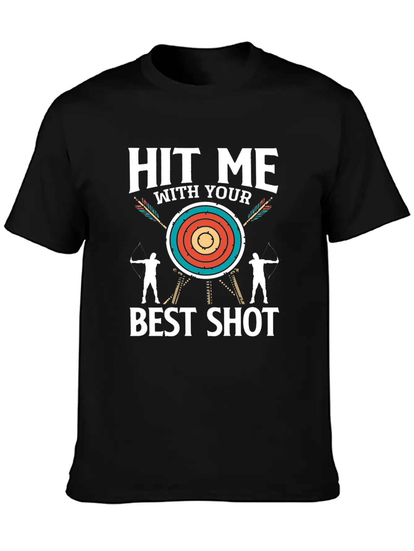 Bow Best Shot Archery Relaxed Everyday Tee – Lightweight And Durable Cotton