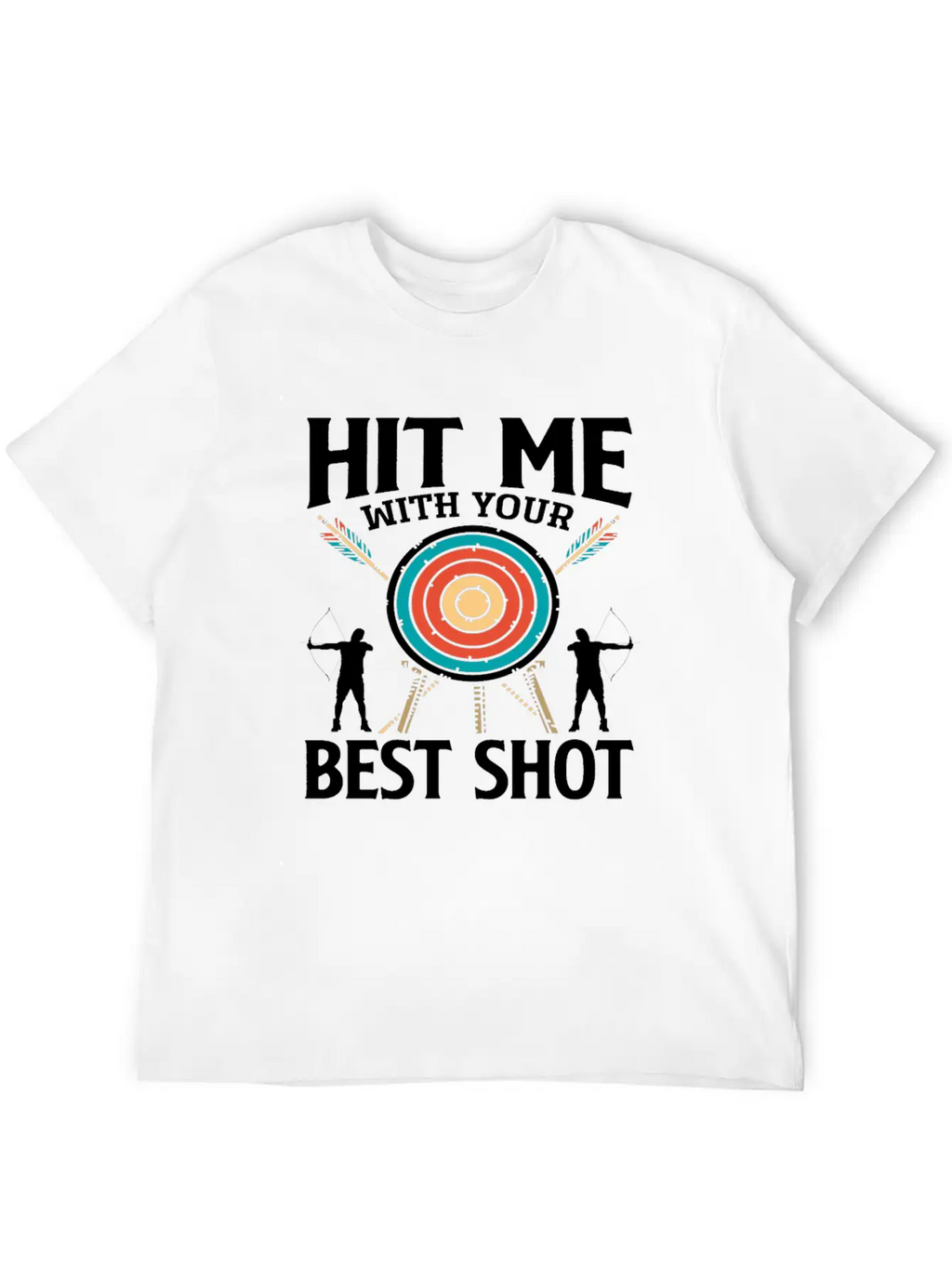 Bow Best Shot Archery Relaxed Everyday Tee – Lightweight And Durable Cotton