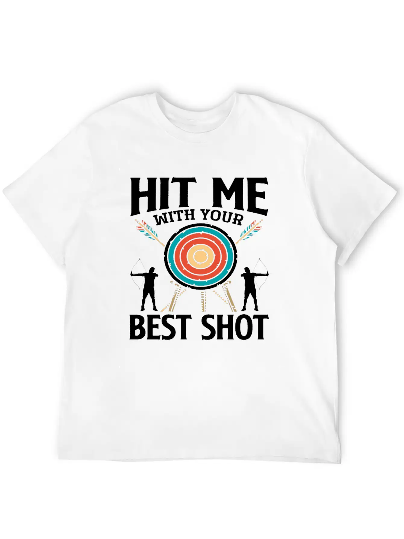 Bow Best Shot Archery Relaxed Everyday Tee – Lightweight And Durable Cotton