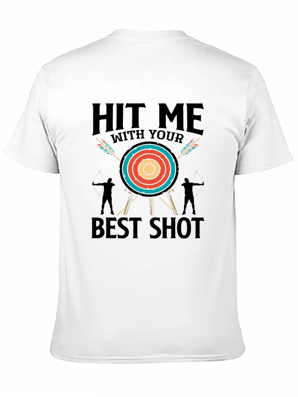 Bow Best Shot Archery Relaxed Everyday Tee – Lightweight And Durable Cotton