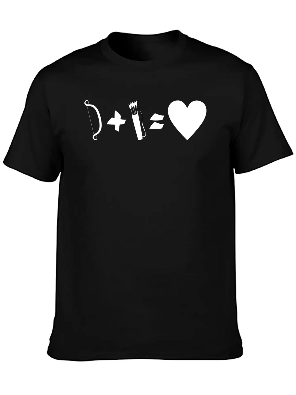 Bow Quiver = Love Archer Archery Classic Cotton Tee – Unisex Comfort For Any Season