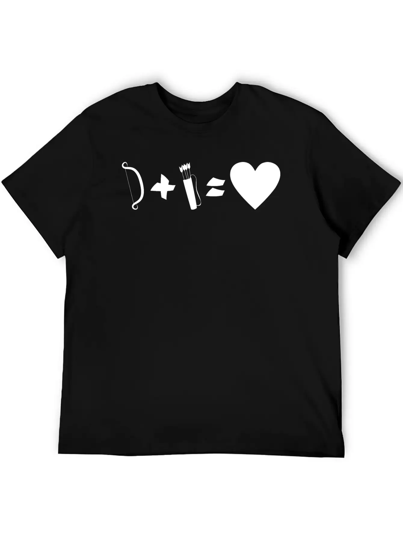 Bow Quiver = Love Archer Archery Classic Cotton Tee – Unisex Comfort For Any Season
