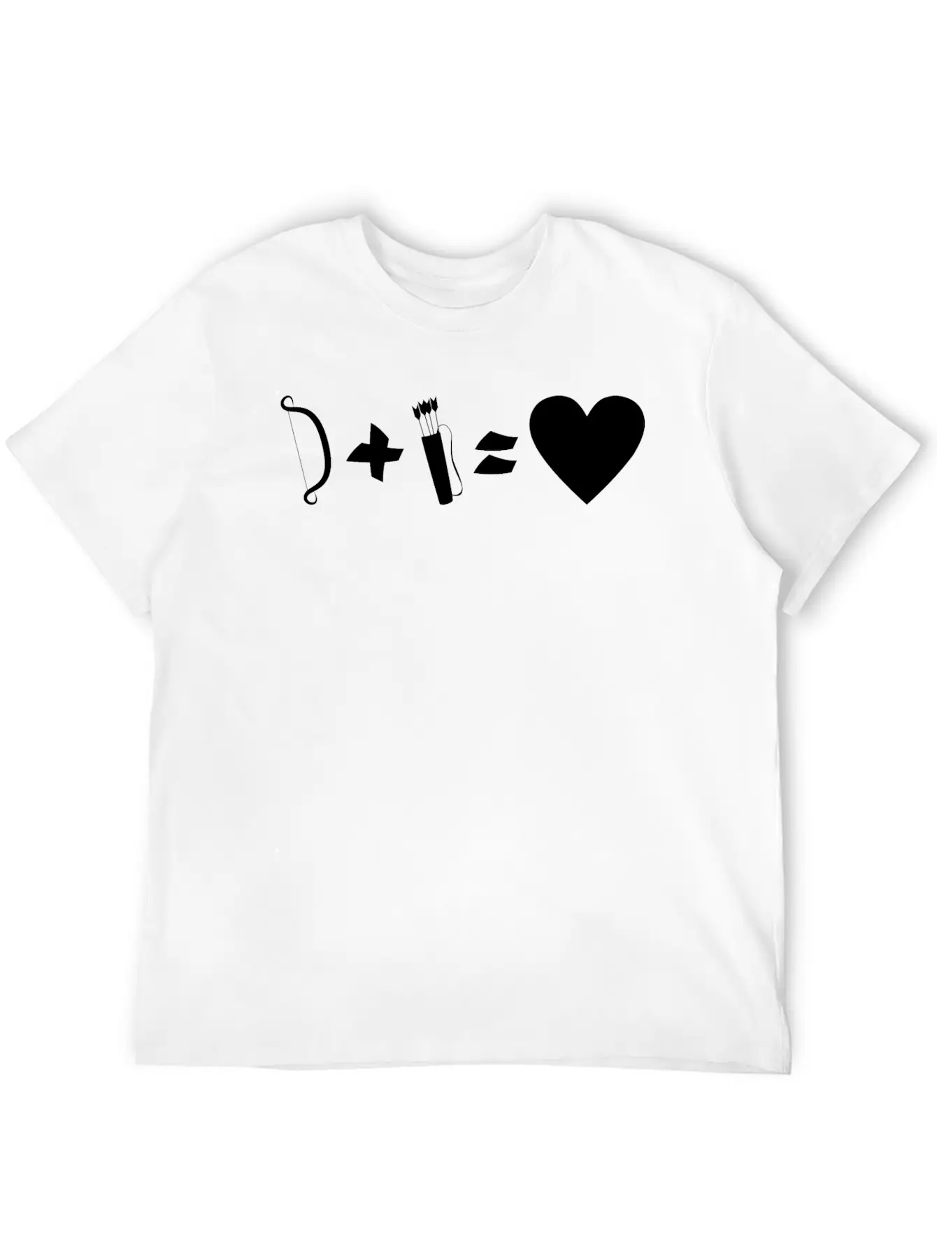 Bow Quiver = Love Archer Archery Classic Cotton Tee – Unisex Comfort For Any Season