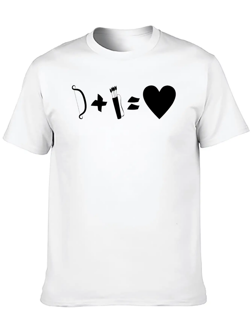 Bow Quiver = Love Archer Archery Classic Cotton Tee – Unisex Comfort For Any Season